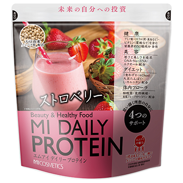 MI デイリープロテイン ＜季節限定＞ストロベリーミルク味（大袋）